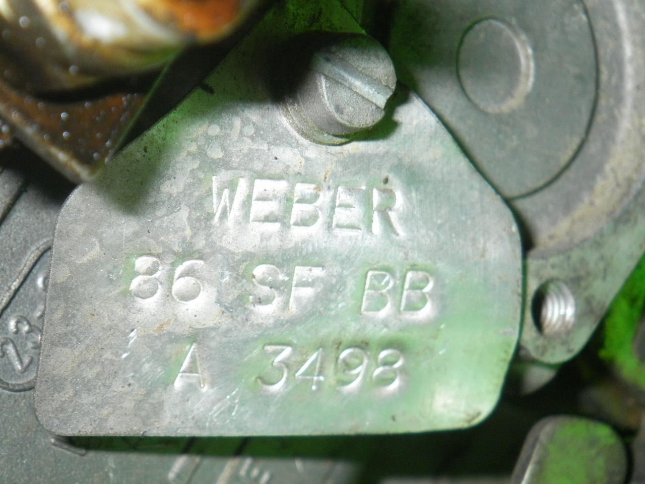 Vergaser FORD ESCORT IV (GAF, AWF, ABFT) 1.6 86SFBB A3498 - 216603
