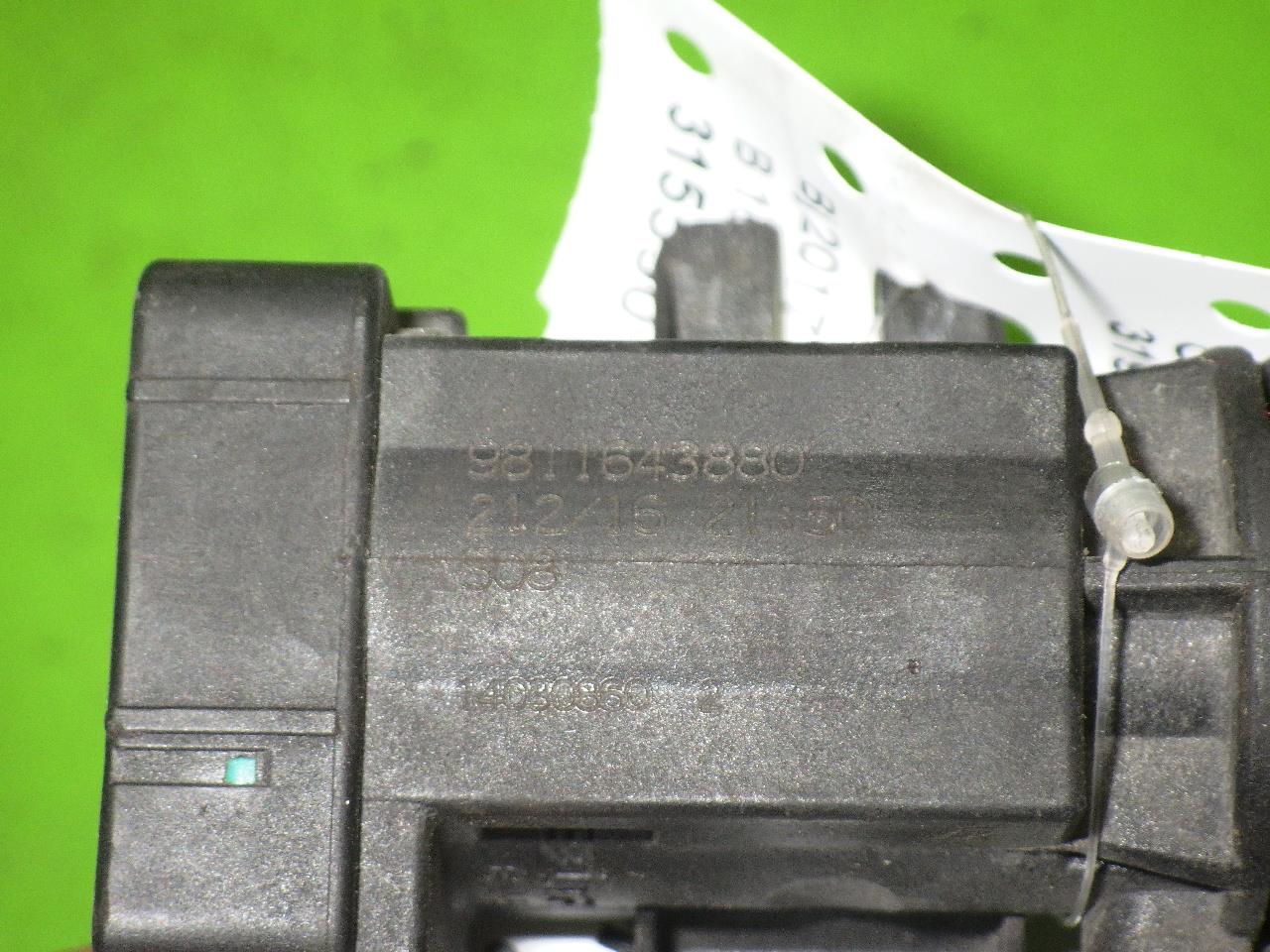Druckregler OPEL CROSSLAND X (P17) 1.6 Turbo D (08, 68) 9811643880 - 315590