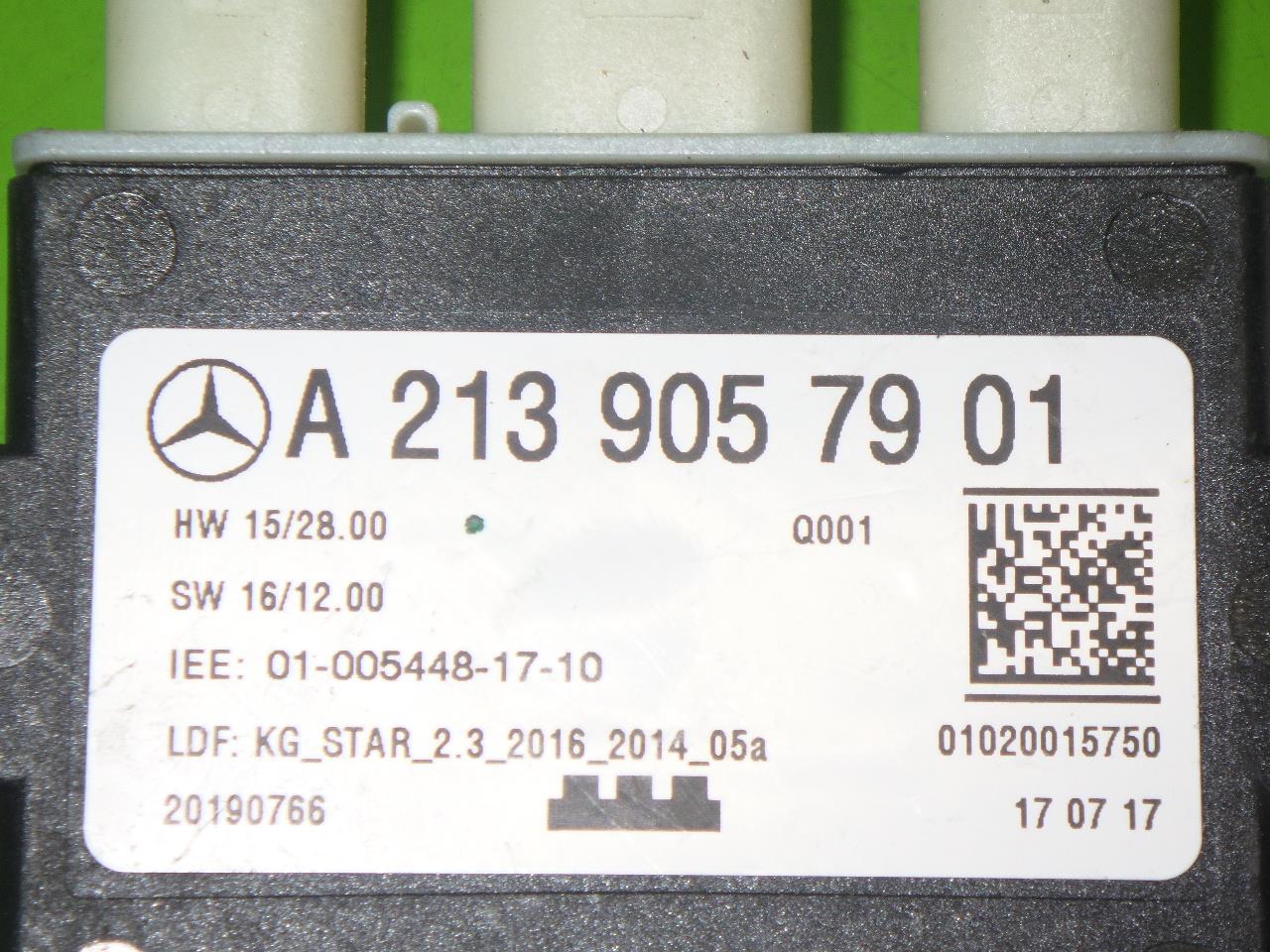 Antenne Empfänger Sensor Keyless Go MERCEDES-BENZ S-CLASS (W222, V222, X222) S 320 (222.162) A2139057901 - 308427
