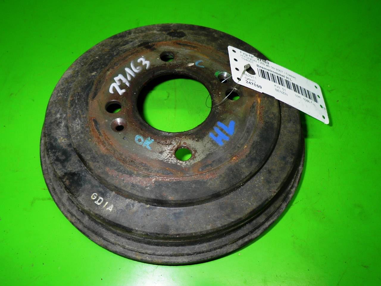 Bremstrommel hinten links  HYUNDAI i10 (PA) 1.1 - 58411-1G000 - 247059