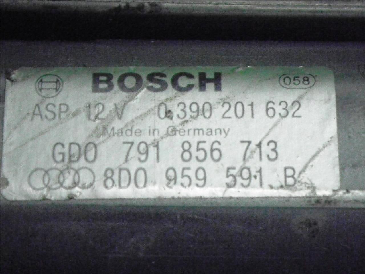 Motor Schiebedach AUDI      (NSU) A4 Avant (8D5, B5) 1.8 8D0959591B - 156549