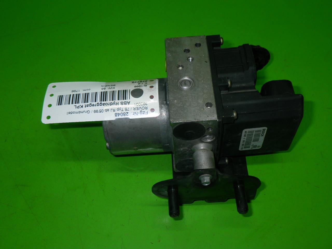 ABS Hydroaggregat ROVER     75 (RJ) 1.8 0265800001 - 278776