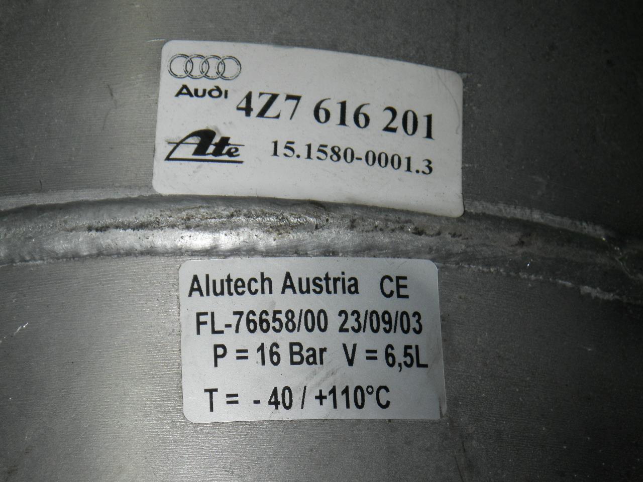Druckhauptspeicher AUDI      (NSU) ALLROAD (4BH, C5) 2.5 TDI quattro 4Z7616201 - 194593