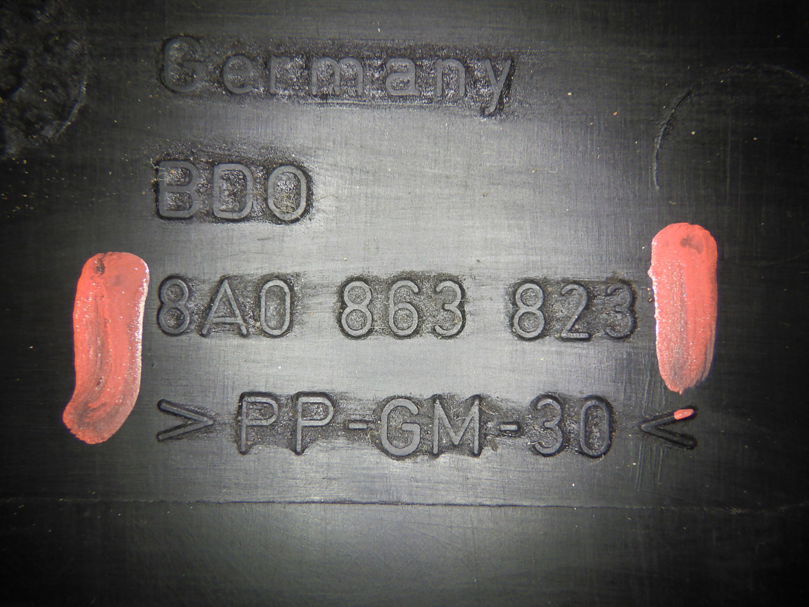 Unterfahrschutz AUDI      (NSU) 80 (8C, B4) 2.0 8A0863823 - 401229