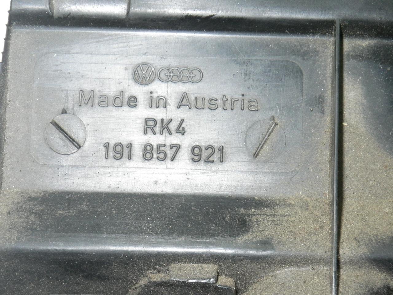 Ablage unten links VW GOLF II (19E, 1G1) 1.3 Cat 191857921 - 222513