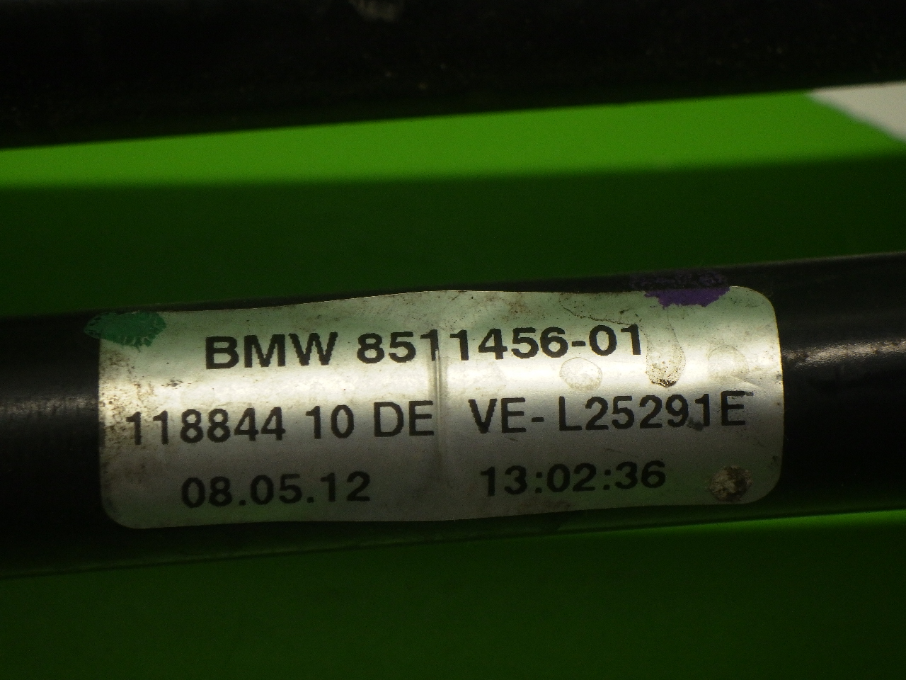 Ölleitung Getriebe Ölkühler BMW 5 (F10, F18) 520 d 8511456-01 - 369087