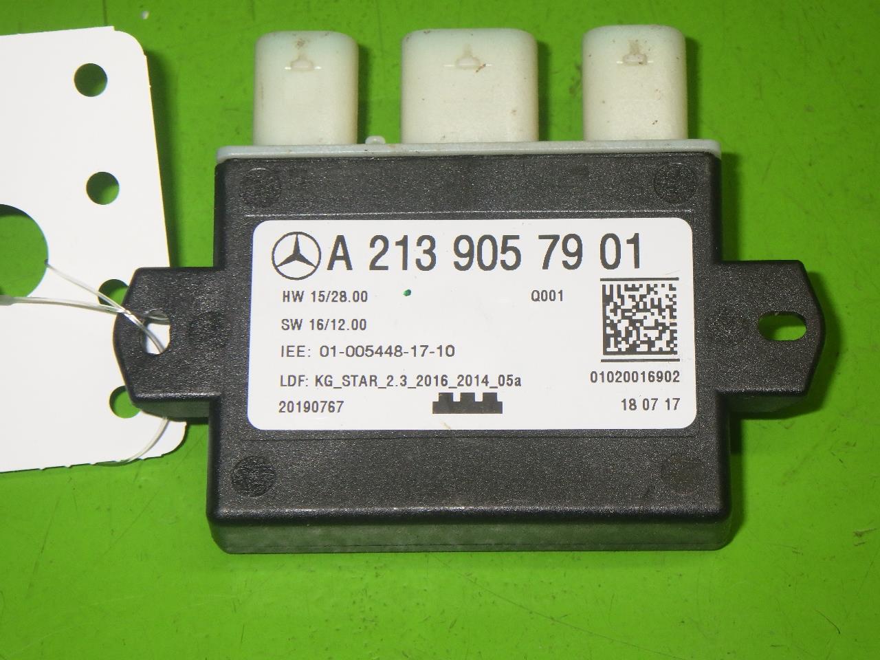 Antenne Empfänger Sensor Keyless Go MERCEDES-BENZ S-CLASS (W222, V222, X222) S 320 (222.162) A2139057901 - 308420