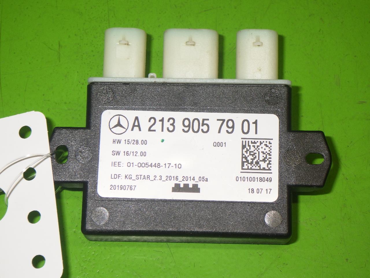 Antenne Empfänger Sensor Keyless Go MERCEDES-BENZ S-CLASS (W222, V222, X222) S 320 (222.162) A2139057901 - 308418