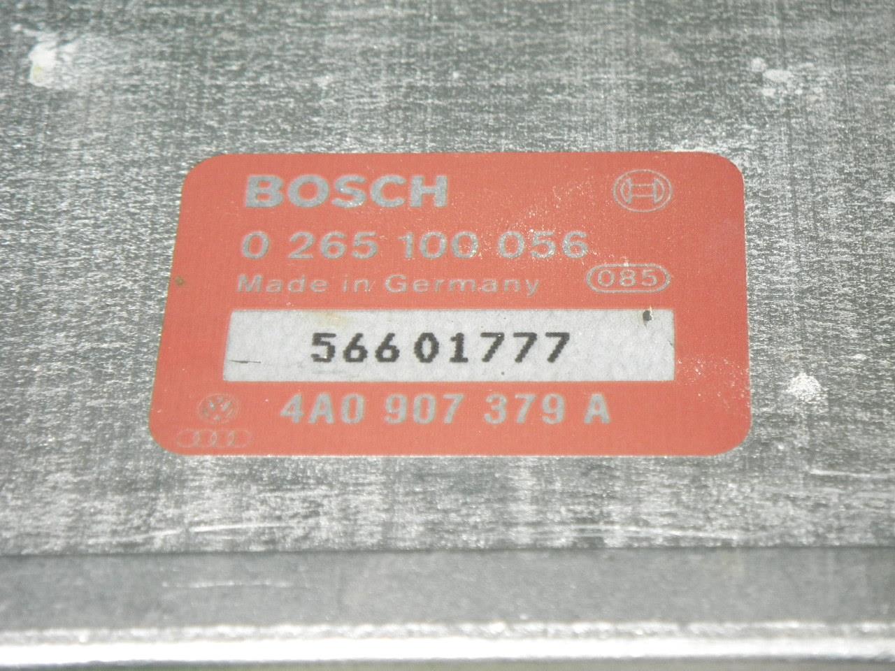 ABS Steuergerät AUDI      (NSU) 80 Avant (8C5, B4) 1.9 TDI 0265100056 - 12476