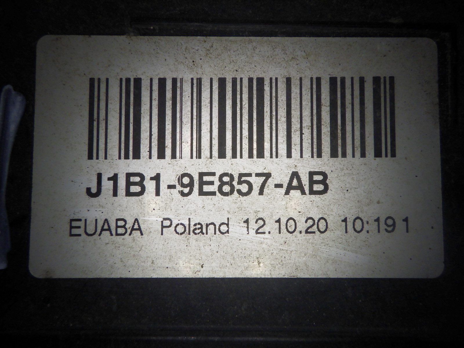 Aktivkohlefilter FORD PUMA (J2K, CF7) 1.0 EcoBoost J1B19E857AB - 400290