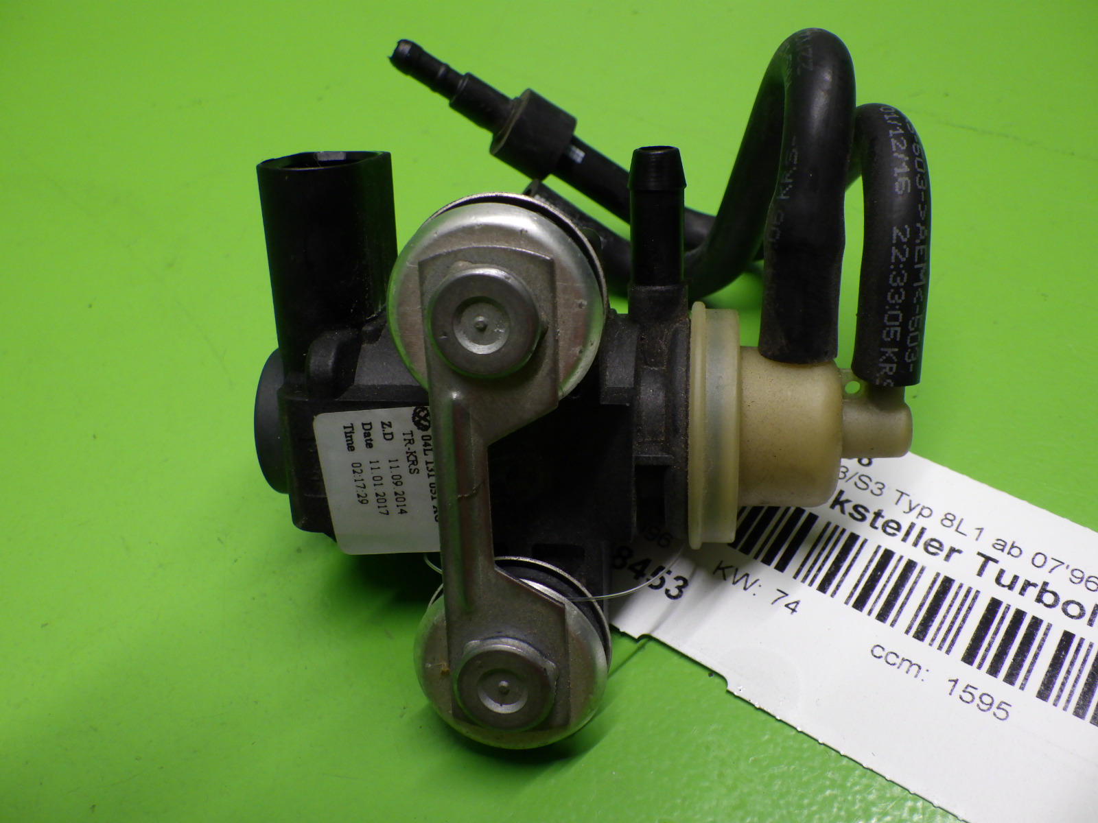 Drucksteller Turbolader AUDI (NSU) A3 (8L1) 1.6 1K0906627B - 388453