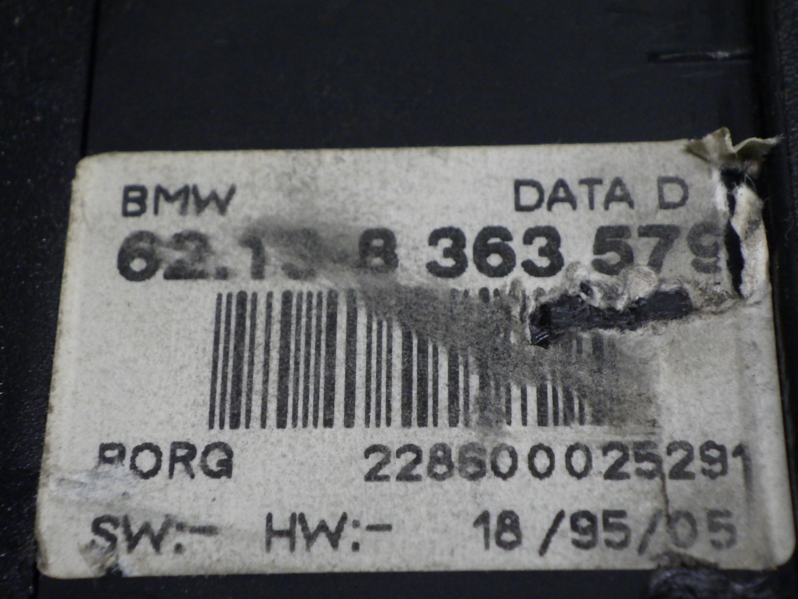 Bordcomputer BMW 3 Touring (E36) 318 i 62.13-8363579 - 389811